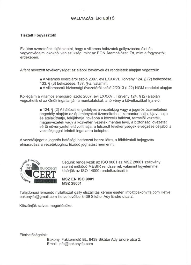 0 Gallyazasi ertesito